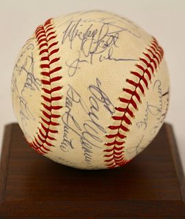 1972 Baltimore Orioles Autographed Baseball