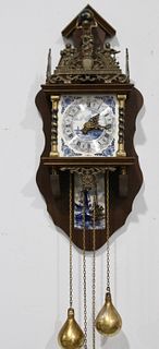 Dutch Figural Wall Clock