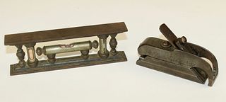 Two Antique Miniature Carpenter Tools