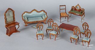 Gerhard Sohlke parlor suite dollhouse furniture