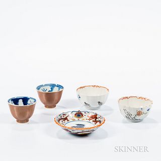 Five Porcelain Items