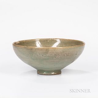 Sanggam-inlaid Celadon Bowl