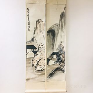 Hanging Scroll Couplet