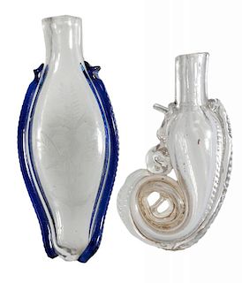 Two Old Pungent/Perfume Bottles