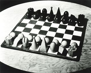 Man Ray (1890-1976)  - Chess Set, 1943