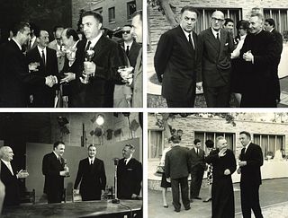 Pierluigi Praturlon (1924-1999)  - Federico Fellini, Premio Oscar "Otto1/2" , 1964