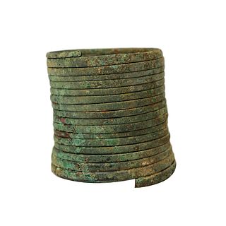 Ancient Greek Geometric Period Bronze Bracelet c.6th-5th century BC.