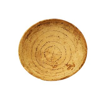 Ancient Aramaic Incantation Bowl c.6th-5th century BC. 