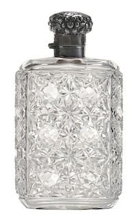 Small Unger Cut Glass Perfume Flask