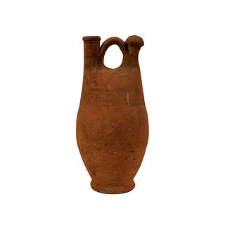 Isamic Moroccan Terracotta Water Flask. 