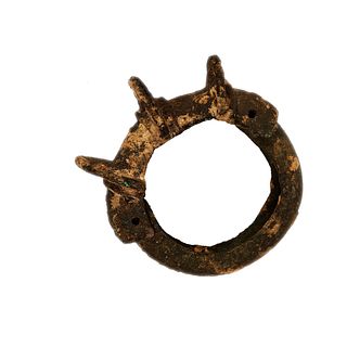 Ancient Luristan Bronze Bracelet c.1000 BC.