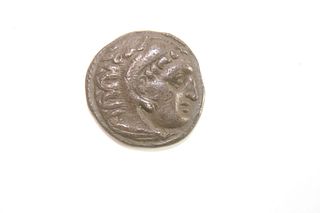 Kingdom of Macedon. Alexander III AR Drachm. Kolophon c. 310-301. 
