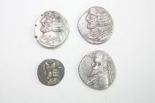Ancient ORIENTAL GREEK. Kings of Persis. Lot of ten (4) Silver denominations. 
