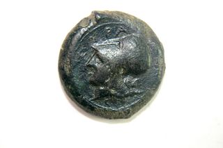 Ancient Greek SICILY, Syracuse. Dionysios I. 405-367 BC. Bronze Drachm (31mm, 31.79 g).