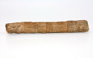 Ancient Egyptian papyrus scroll Ptolemaic Period c.3rd Century B.C. 