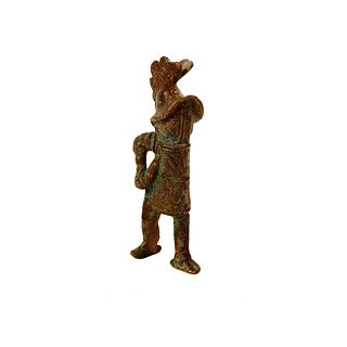 Roman Style Bronze Figure, of Gladiator. 