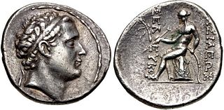 SELEUKID EMPIRE. Seleukos IV Philopator. 187-175 BC. AR Tetradrachm