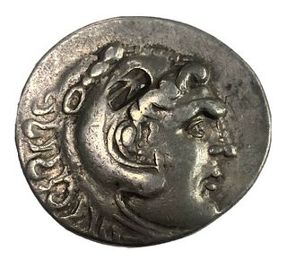PAMPHYLIA. Aspendos. Ca 212/11-184/3 BC. AR tetradrachm.