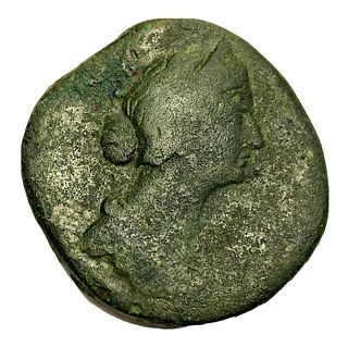 Faustina Junior. Augusta, AD 147-175. Æ Sestertius