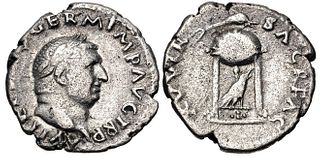 Vitellius. AD 69. AR Denarius (17.5mm, 2.59 g, 6h). Rome mint