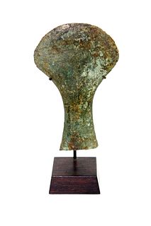 Ancient Luristan Bronze Axe head c.1000 BC. 