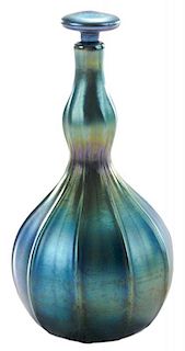 L.C. Tiffany Blue Favrile Perfume
