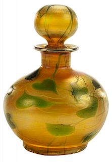 L. C. Tiffany Gold Favrile Perfume