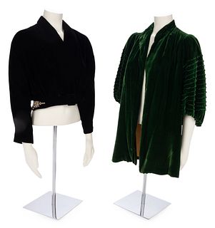 Collection of Five Jackets and Tops, 1930s-40s 