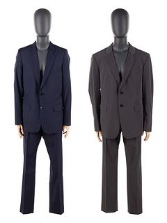 Two Men's Suits; One Dior, One Prada, 