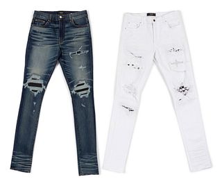 Two Amiri Jeans, c.2017