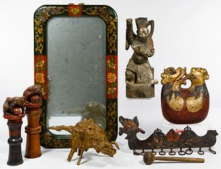 Chinese Wood Carving Assortment