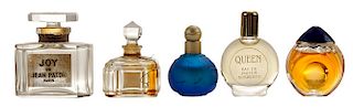 Five Mini Perfume Bottles