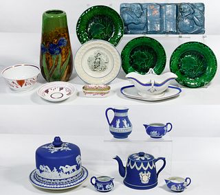 Wedgwood and English Pottery and Porcelain Assortment