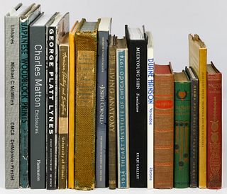 Art Catalog and Book Assortment