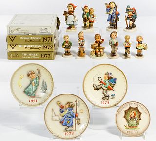 Hummel / Goebel Figurine and Plate Assortment
