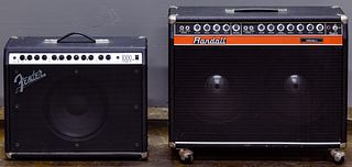 Randall and Fender Amplifiers