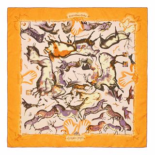 Two Hermes 90cm Silk Scarf, Carre