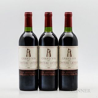 Chateau Latour 1983, 3 bottles