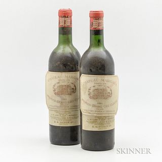 Chateau Margaux 1961, 2 bottles