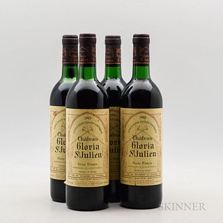 Chateau Gloria 1983, 4 bottles