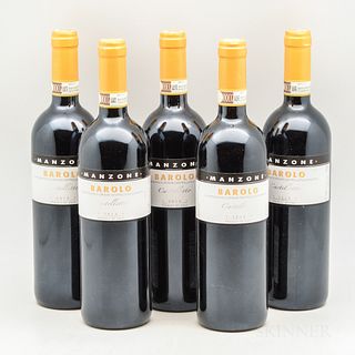 Giovanni Manzone Barolo Castelletto 2013, 5 bottles