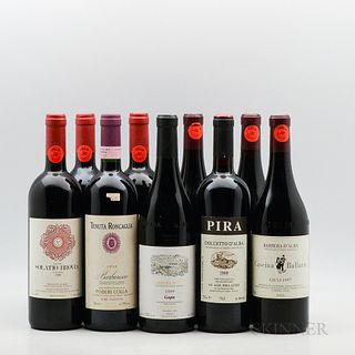 Mixed Piedmont Reds, 9 bottles