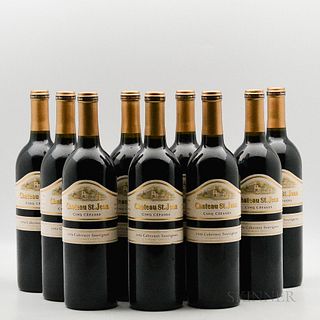 Chateau St. Jean Cabernet Sauvignon Cinq Cepages 1994, 9 bottles
