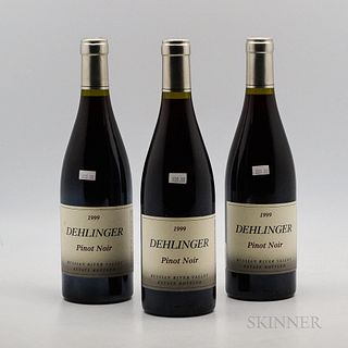 Dehlinger Pinot Noir Estate 1999, 3 bottles