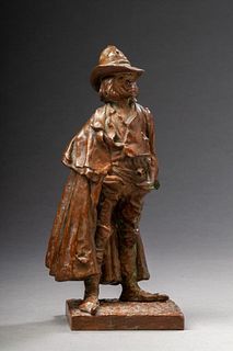 Robert Delandre (1879-1961) Bronze Figure.