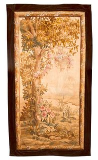 French Verdure Tapestry Panel.