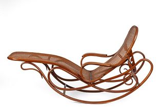 Thonet Bentwood Rocking Chair, Circa 1900.
