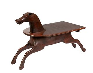 Early Rocking Horse Coffee Table.