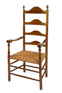 New England Ladderback Arm Chair.