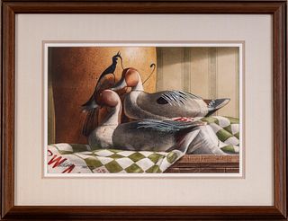 Michael Weber. "Still Life With Pintails."